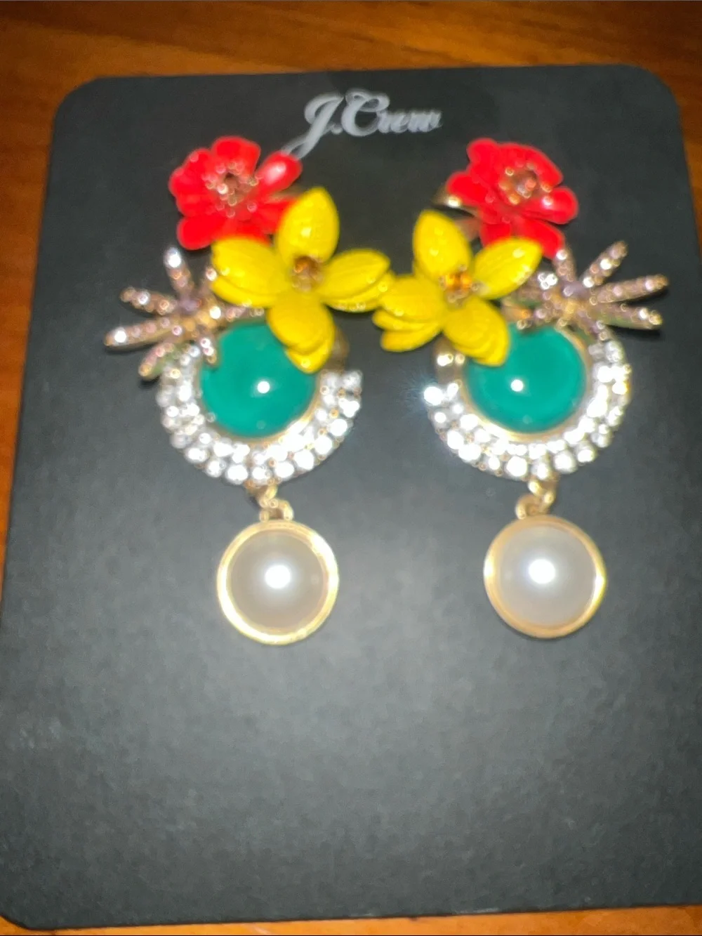 J. Crew bold floral